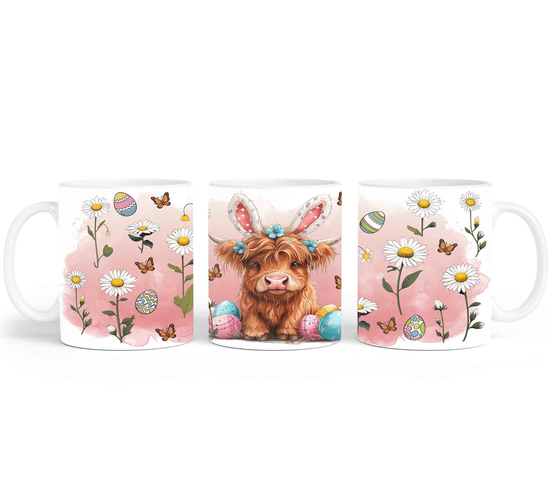 Highland Cow Easter-10404